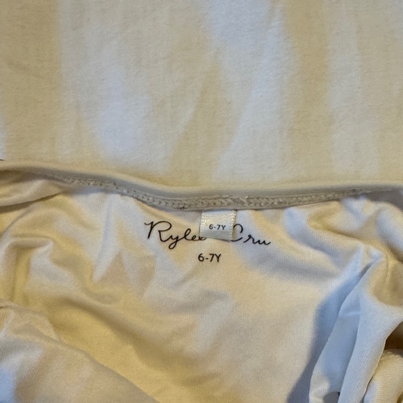 Rylee + Crew Palm Tree Print One Piece Swimsuit - Cream - Picture 5 of 5